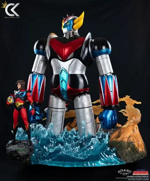 Goldorak & Actarus 1/6 – Cartoon Kingdom – Statue Résine Ultra Rare 99 Ex. - Image 4