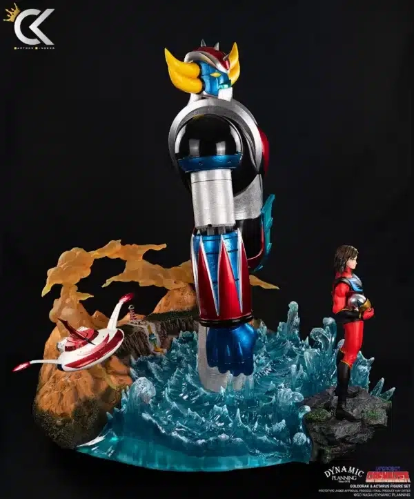 Goldorak & Actarus 1/6 – Cartoon Kingdom – Statue Résine Ultra Rare 99 Ex. - Image 5