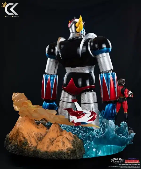 Goldorak & Actarus 1/6 – Cartoon Kingdom – Statue Résine Ultra Rare 99 Ex. - Image 6