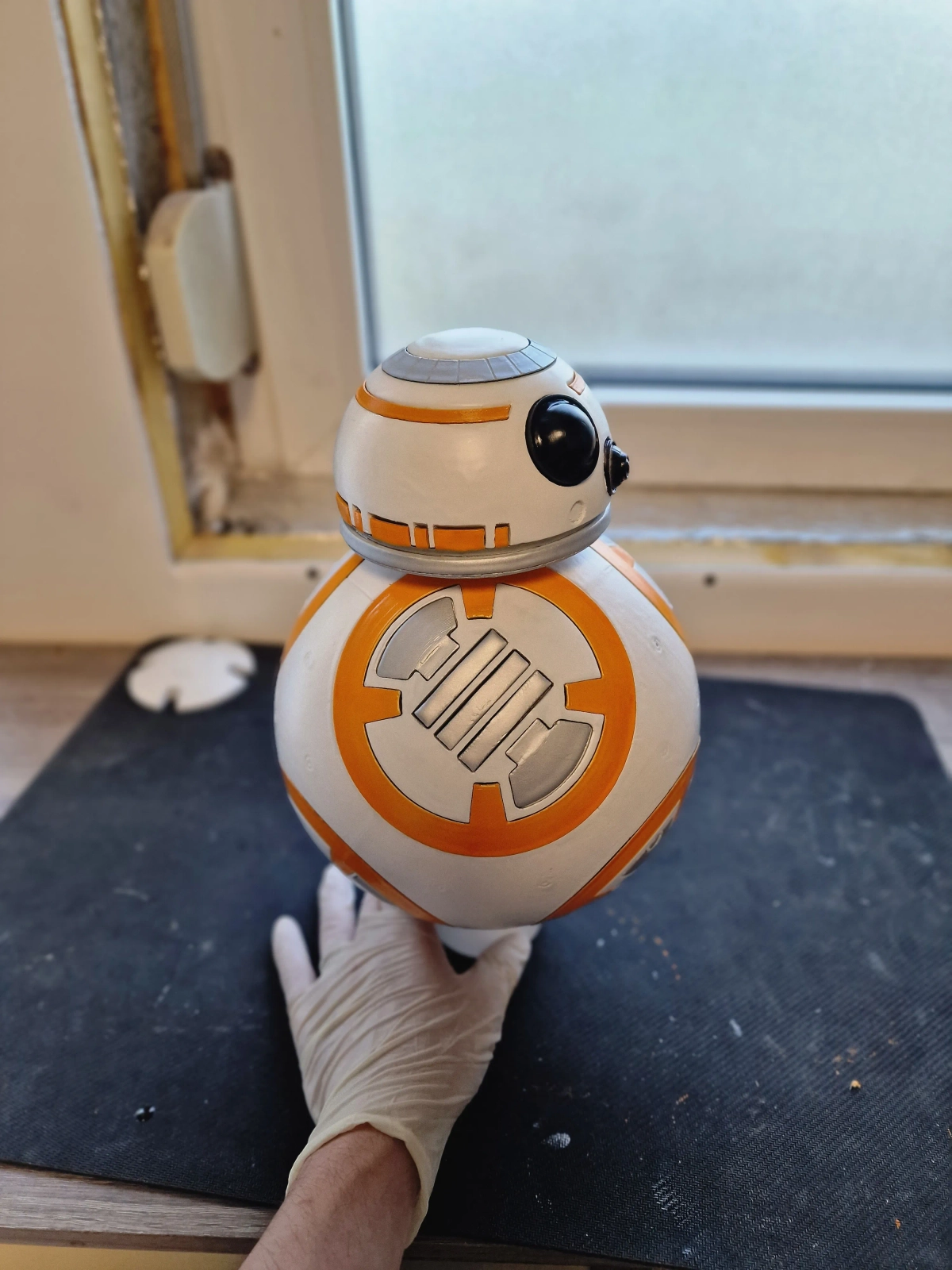 BB-8 Star Wars – Impression 3D Résine & Peinture Aérographe