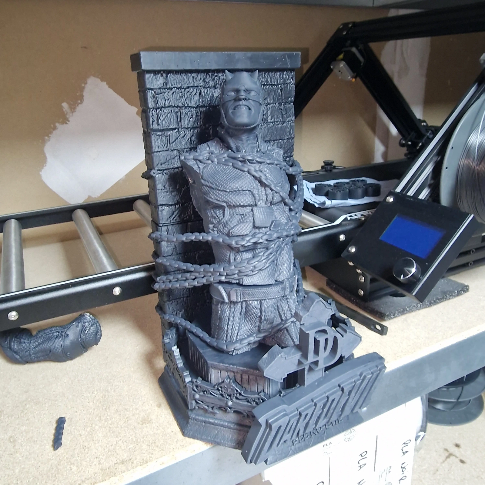 Daredevil – Statue 3D Ultra-Détaillée en Résine | Version “See No Evil”